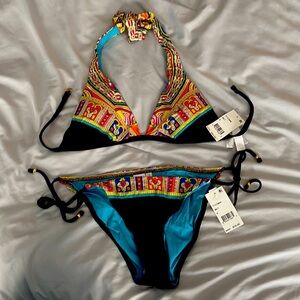 Trina Turk Bikini. NWT. Size 8. Selling as a set!